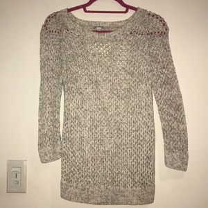 Gap knit grey / white knit sweater